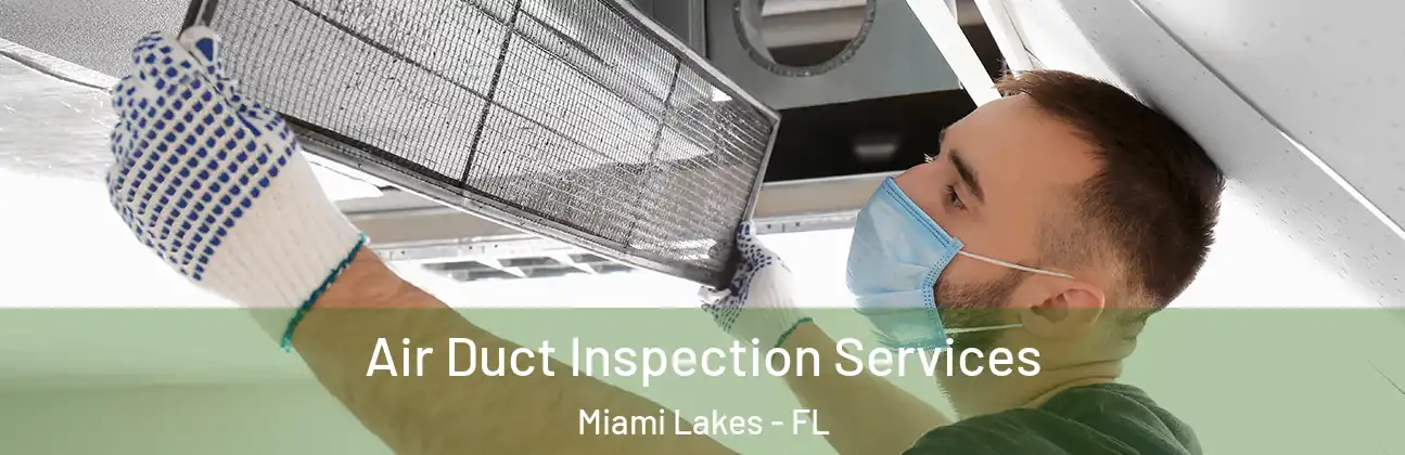  Air Duct Inspection Services Miami Lakes - FL